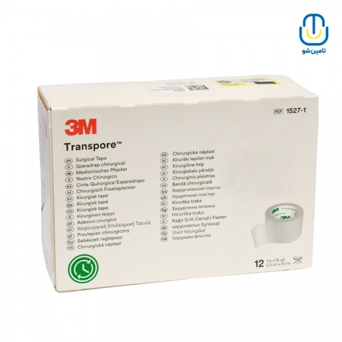 چسب ضدحساسیت تری ام شفاف ۹×۲/۵ سانتی متر کارتن ۱۲۰ عددی