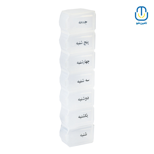 تقویم دارویی هفتگی فن طب F.T.E Co کارتن ۲۱۶ عددی