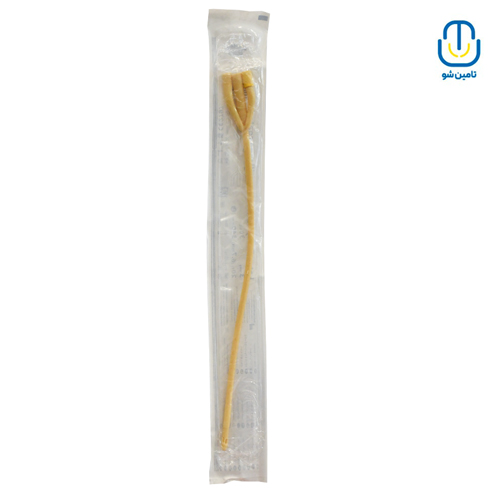 سوند فولی سه راهه ول لید سایز ۲۰ زرد