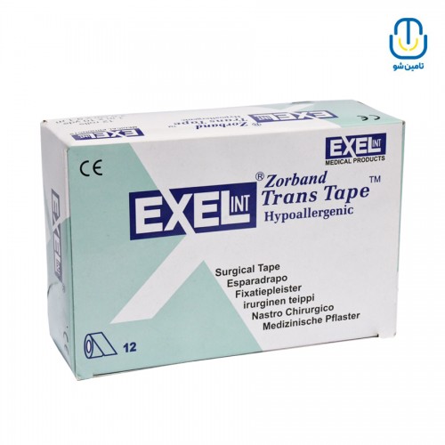 چسب ضدحساسیت اکسل آمریکایی شفاف ۹×۲/۵ سانتی متر