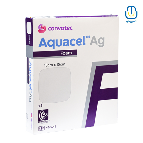 کانواتک آکواسل 15*15 سانتیمتر فوم نقره دار 420645 بسته 5 عددی