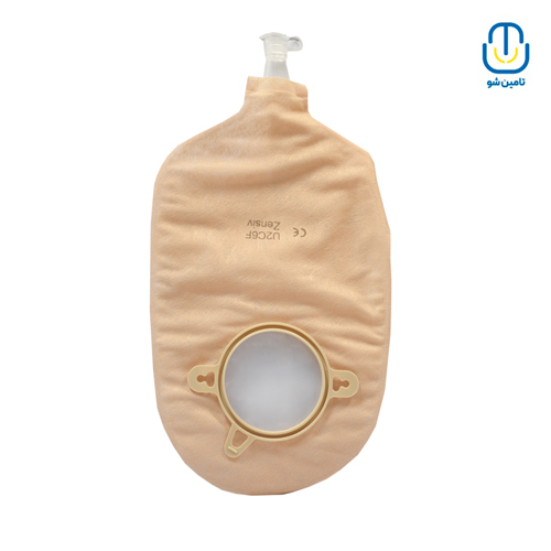کیسه دو تکه یوروستومی آکس مد سایز حلقه ۶۰ میلیمتر کد U2C6F
