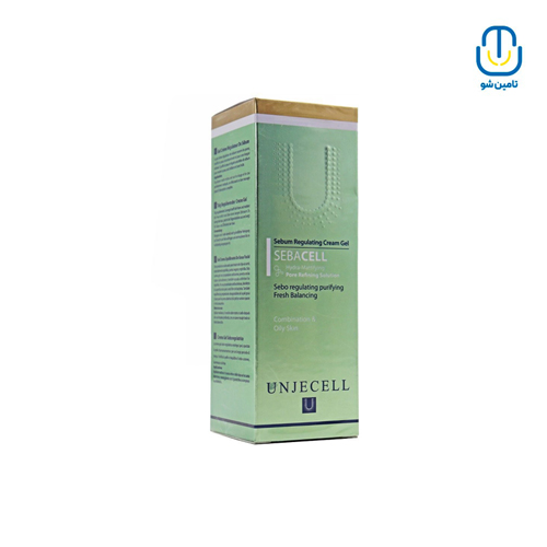 کرم ژل متعادل کننده چربی آنژسل حجم ۴۰ میلی لیتر