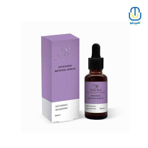 سرم رتینول ضدچروک و جوانساز دریم رز حجم 30 میل