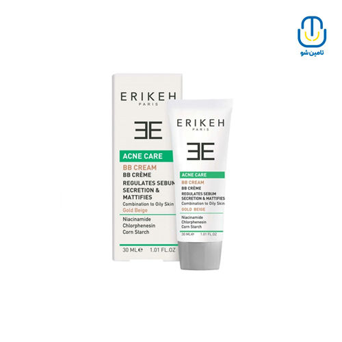 بی بی کرم بژ طبیعی اریکه حجم ۳۰ میلی لیتر