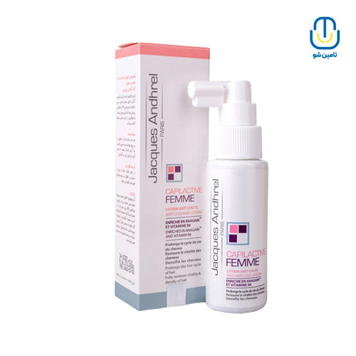 لوسیون تقویت کننده مو بانوان ژاک آندرل 60 میل