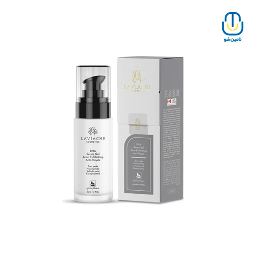 سرم ژل لايه بردار و ضدجوش BHA لاوياچه حجم 50 میل