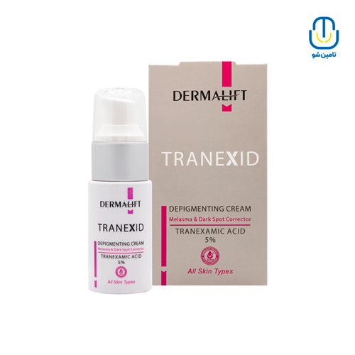 کرم روشن کننده ترانگزامیک اسید 5% درمالیفت حجم 40 میل