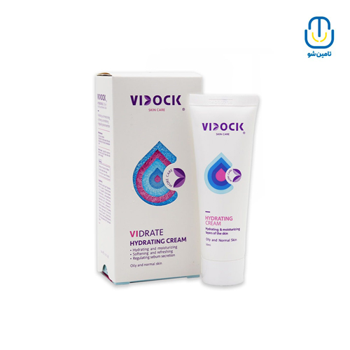 کرم آبرسان پوست نرمال و چرب ویدک حجم 50 میل