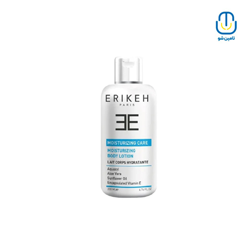 لوسیون مرطوب کننده بدن اریکه حجم 500 میل