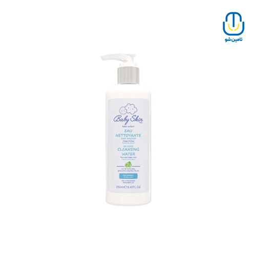 محلول پاک کننده کودک بدون آبکشی بی بی اسکین حجم 250 میل