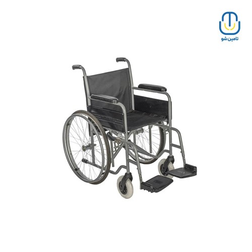 ویلچر رنگی عقب بادی ایران بهکار مدل ۷۰۳ سایز ۴۳