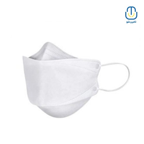 ماسک سه بعدی دنکال ملتبلون دار آبی بسته ۵ عددی