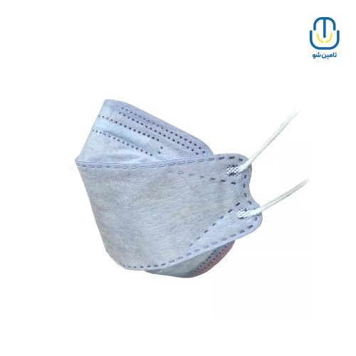 ماسک سه بعدی دنکال ملتبلون دار آبی پر رنگ بسته ۵ عددی