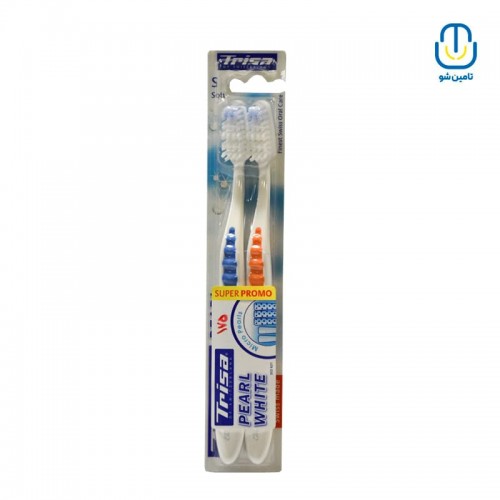 مسواك پرل وايت دوبل نرم تريزا