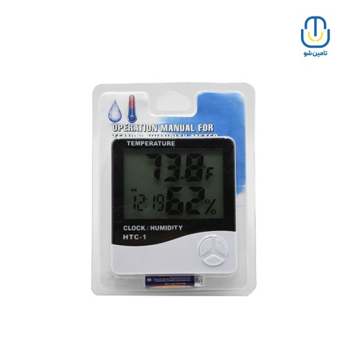 دماسنج‌ و‌ رطوبت‌‌سنج دیجیتال بی‌سیم هوم‌دتی HC-1