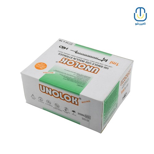 سرنگ انسولین یک سی سی آنالوگ گیج ۳۰