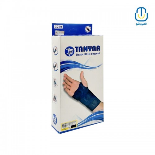 مچ بند آتل دار الاستیک چپ تن يار کد 3200